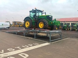 Rampa per macchinari di grandi dimensioni per un’azienda agricola ceca