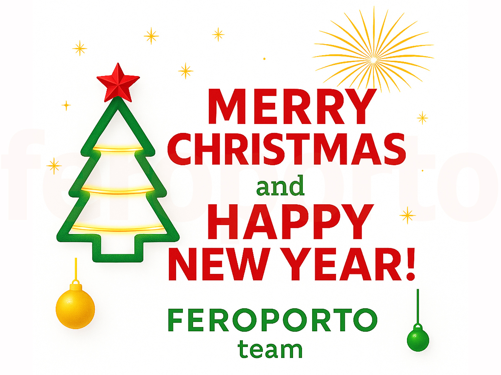 Buon Natale e Felice Anno Nuovo 2026!