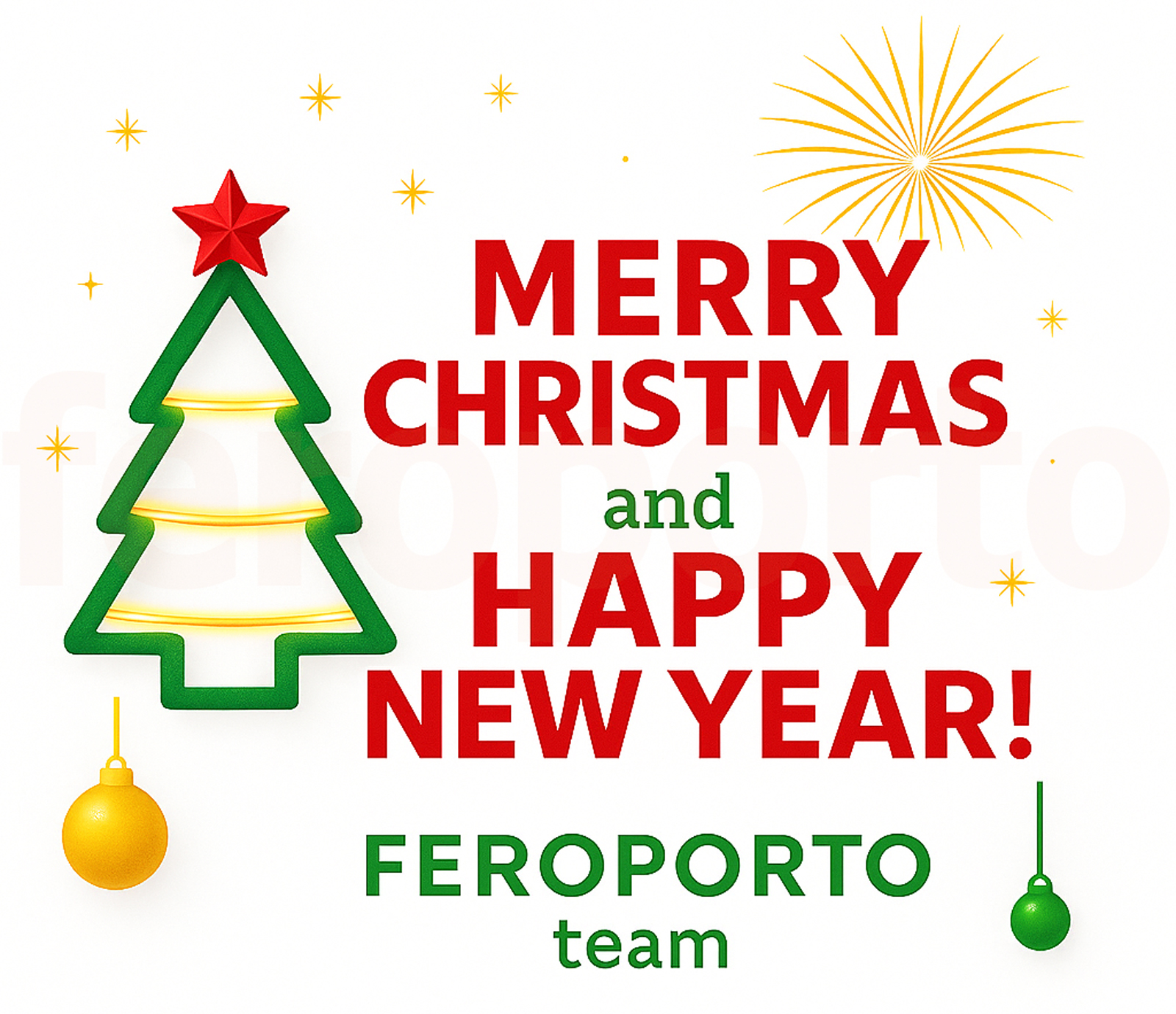 Buon Natale e Felice Anno Nuovo 2026!